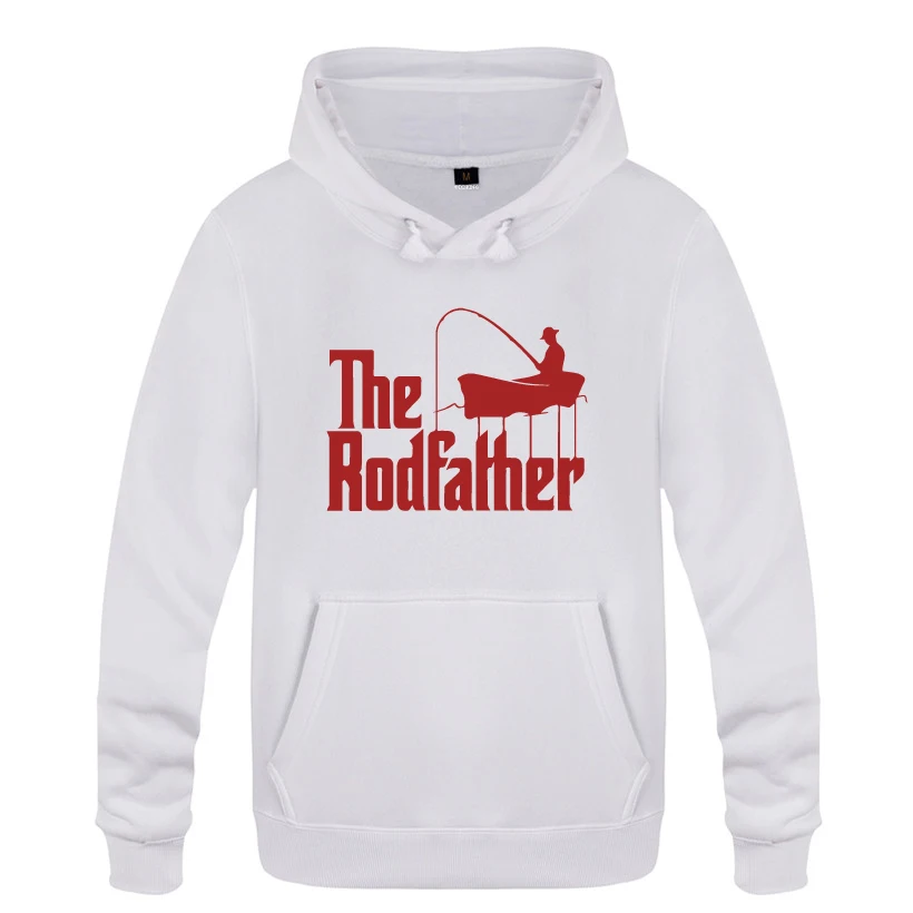 RodFather Крестный отец Рыбалка шутка в рыбацком стиле кофты Для мужчин 2018 с