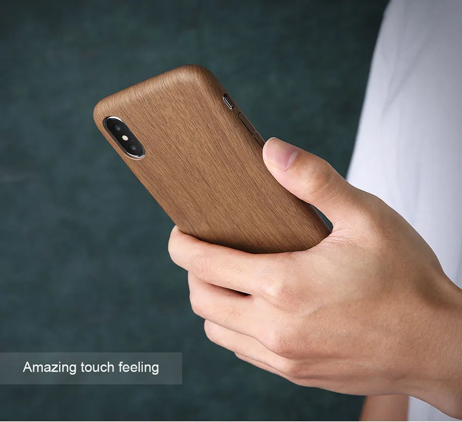 Роскошные деревянные Чехлы KISSCASE для iPhone 8 7 Plus мягкая деревянная задняя крышка 6 6s