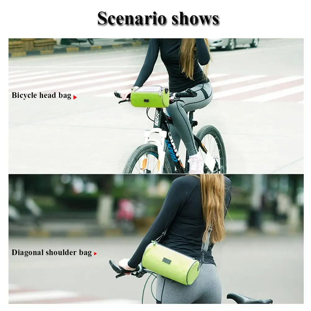 1 5 L емкость велосипедная сумка водостойкая на руль с сенсорным экраном телефона 6