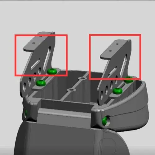 Capo 1/8 RC 1Pair Right Cab Seat Metal Base for JKMAX Rock Crawler Model Spare TH05028-SMT2 | Игрушки и хобби