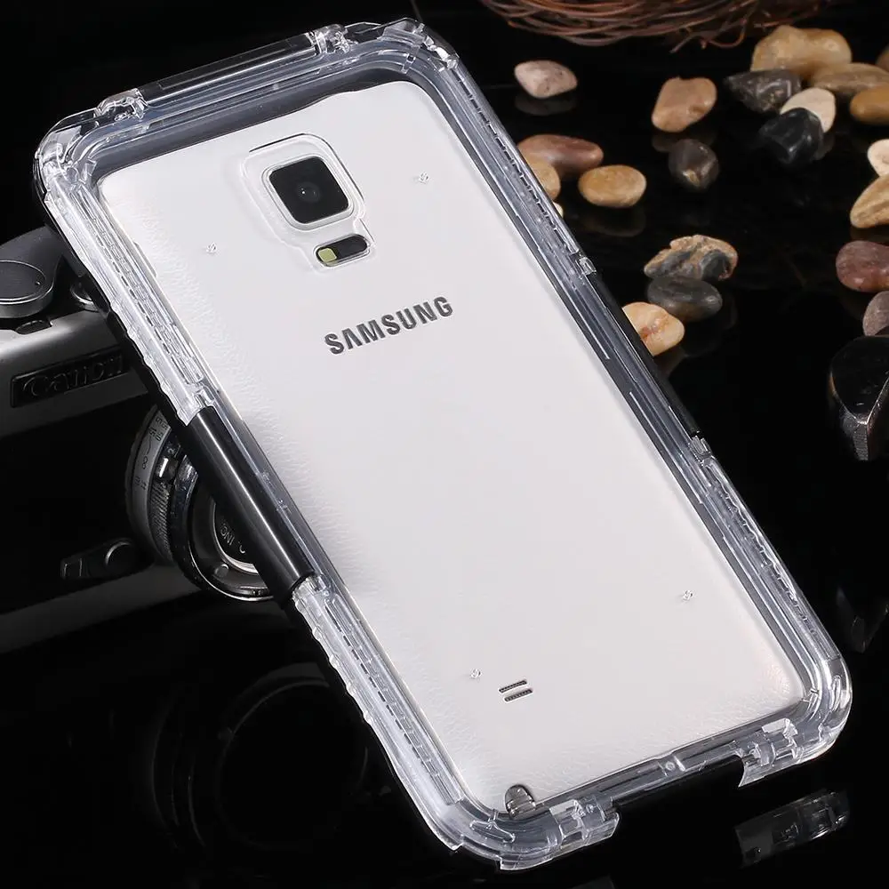 Прозрачный водонепроницаемый чехол KISSCASE для Samsung Galaxy S8 Plus S7 Edge подводного