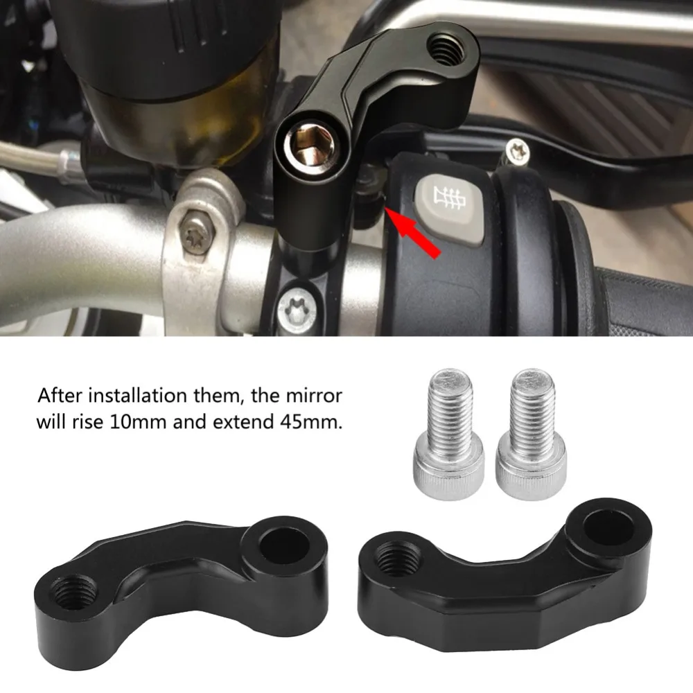 Удлинительный кронштейн для зеркала мотоцикла BMW R1200GS LC/ADV 13 18 R nineT/R1200R CNC