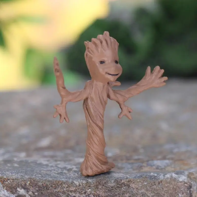 Эскорт команда дерево человек фигурка экшн игрушка DIY Ландшафтная