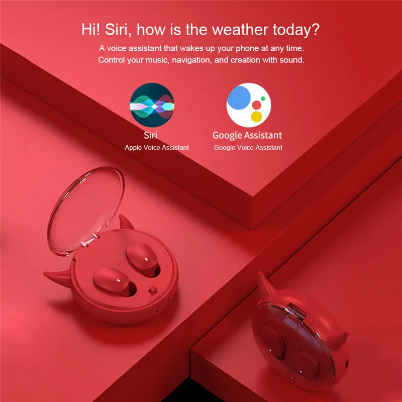 CLAITE I12 True Беспроводной Bluetooth TWS наушники бинауральные гарнитуры V5.0 супер бас для IOS