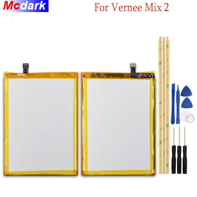 4200 мАч Высококачественная сменная батарея для Vernee Mix 2 Batterie аккумуляторная AKKU ACCU