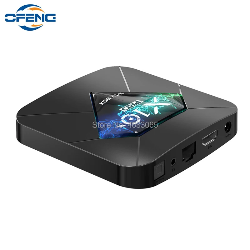 X10 Pro Smart TV Box Android 8 1 Amlogic S905X2 4 Гб RAM 64 ROM 2 4G/5G Dual WiFi USB3.0 BT4.0 поддержка 4K H.265