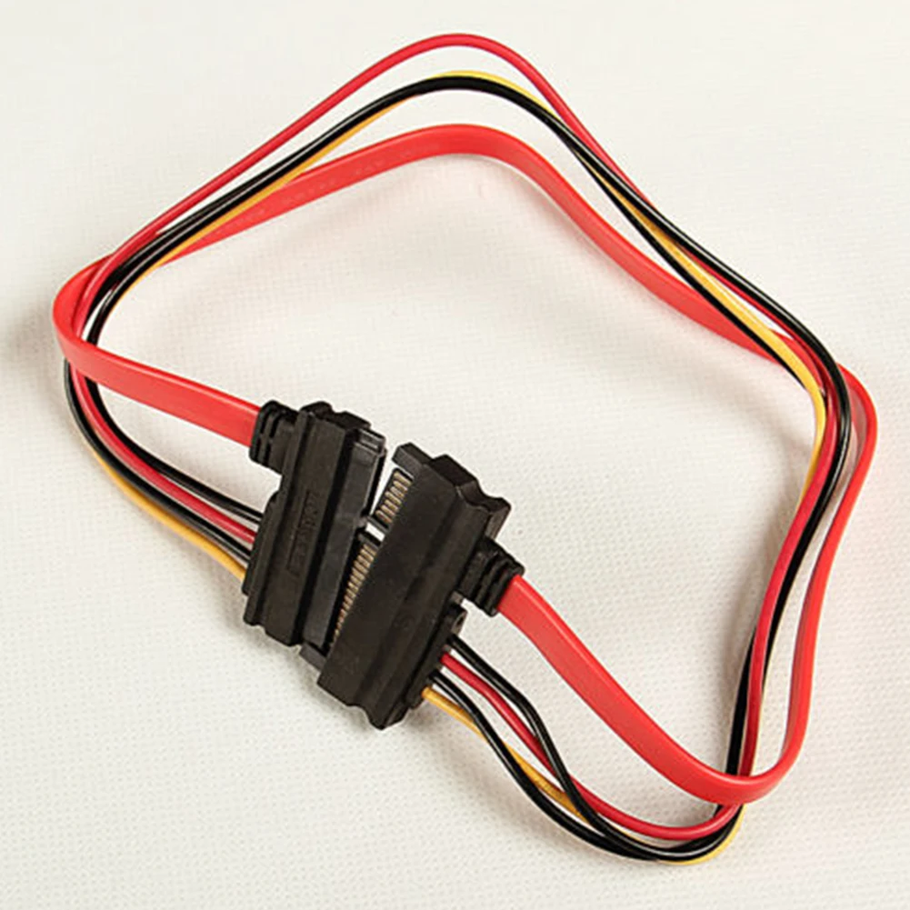30 см 7 + 15 Pin Serial ATA SATA Data Power Combo удлинитель соединитель Conterver жесткий диск