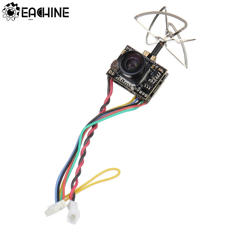 Камера для квадрокоптера eachine TX02Pro с Smartaudio OSD AIO 5 8G 40CH 200 МВт VTX 700TVL 1/4 Cmos FPV NTSC|Детали