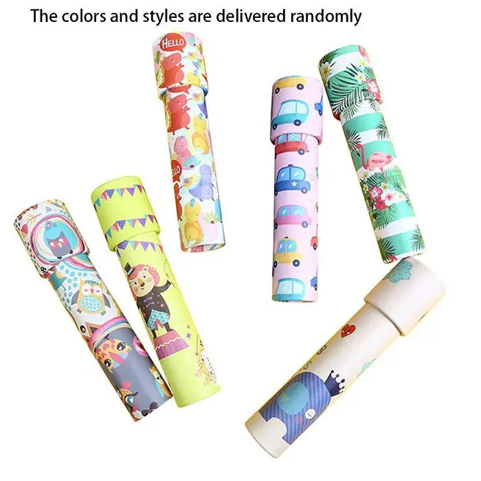 Children Adjustable Color Rotation Kaleidoscope Toy &gt3 Years Old Random Puzzle | Игрушки и хобби