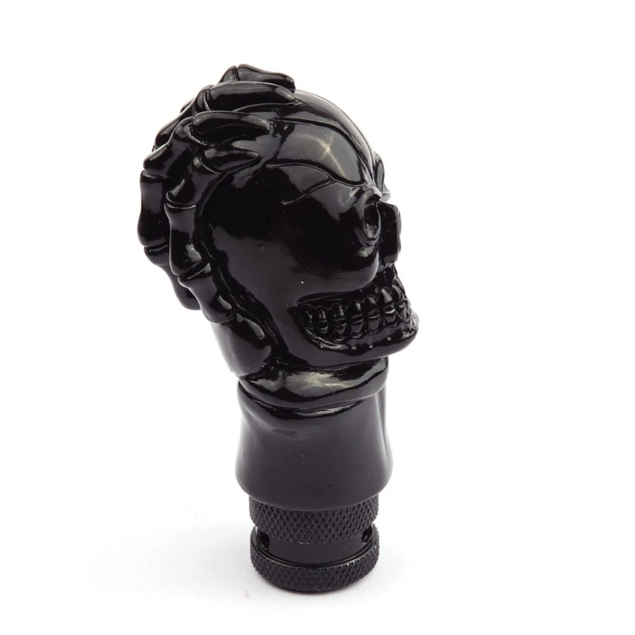 

Universal Skull Head Car Gear Shifter Knob ABS Fit For Manual Transmission with 3 hoses