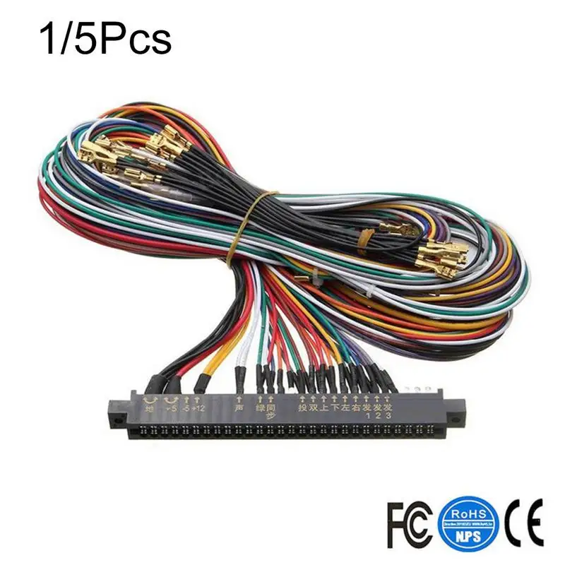 56 Pin проводка Jamma жгут мультиадресный 60 в 1 Аркадный Игровой шкаф Проводные