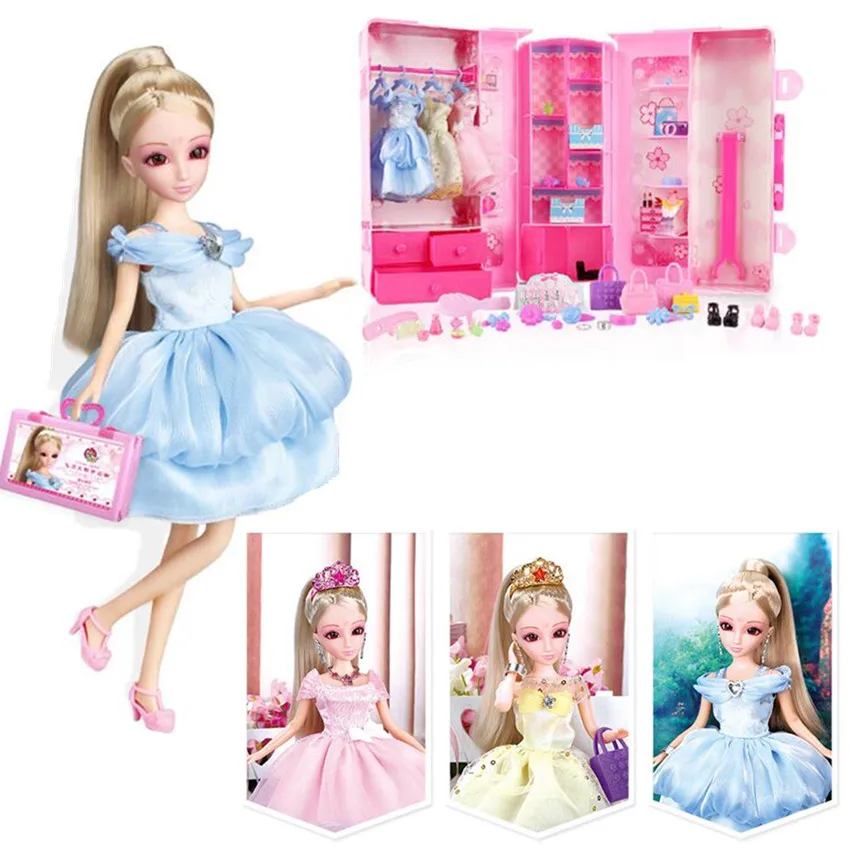 

Toys Dress Dolls Set Fashion Party Birthday Christmas 1pcs For Girls Kid Roll Best Princess Gifts