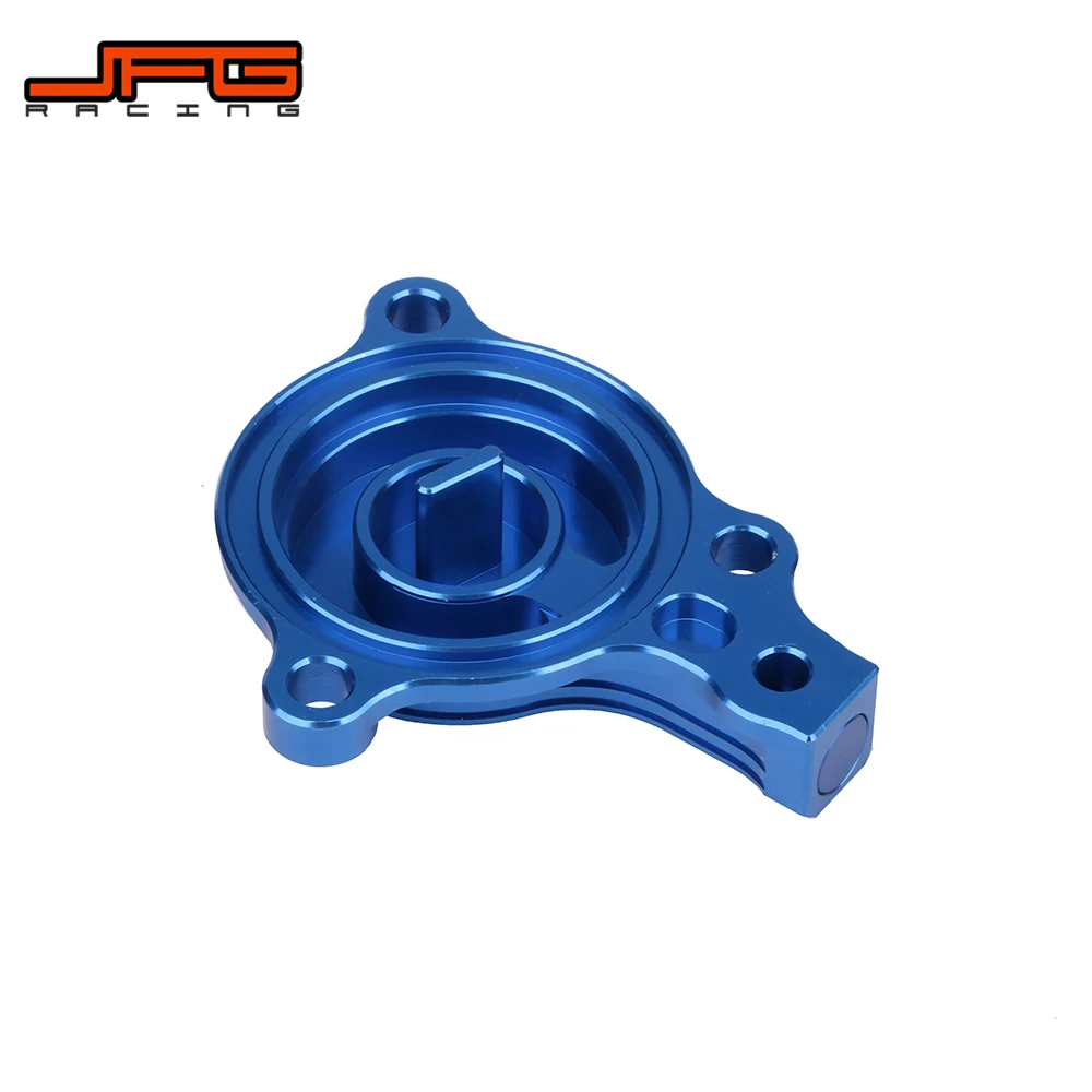 Алюминиевый Масляный фильтр для мотоцикла CNC Крышка YAMAHA WR250F WR450F 03 15 WR250R WR250X 07 17 YZ250F