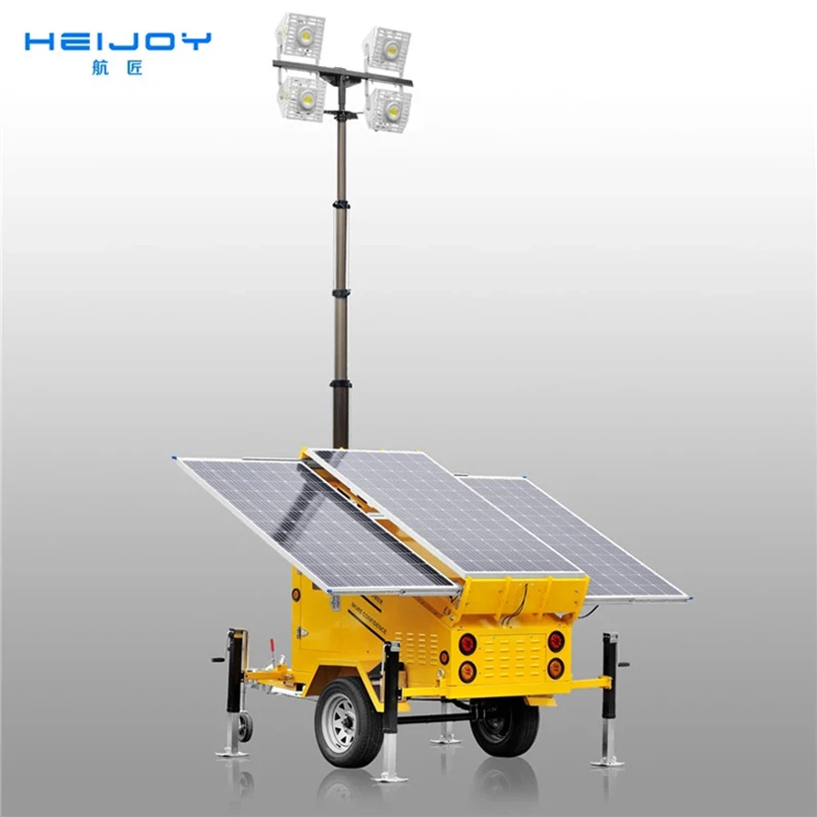 HEIJOY BST 17 мобильный Солнечный свет Башня переносной солнечный светильник