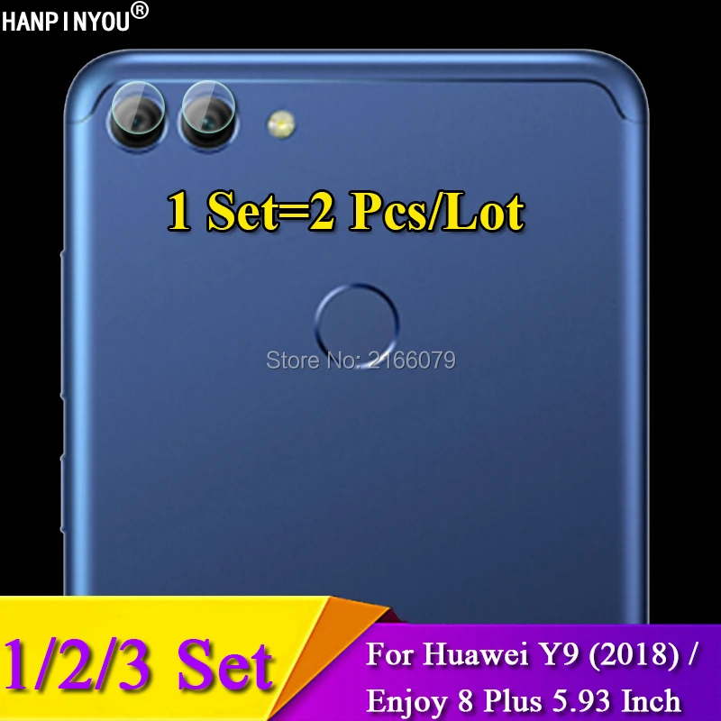 1/2/3 комплект/лот для Huawei Y9 (2018) / Enjoy 8 Plus + защитный чехол объектива задней камеры