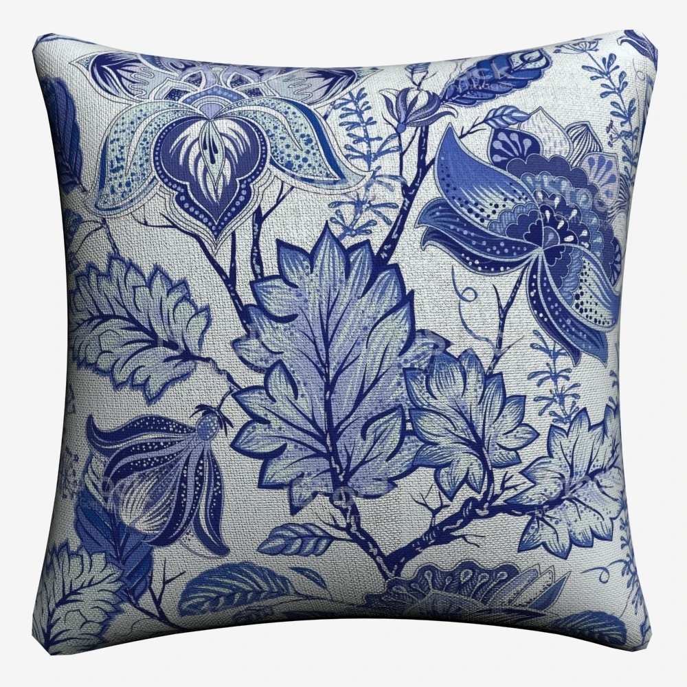 Provence France Flowers Psychedelic Decorative Cotton Linen Cushion Cover 45x45 cm For Sofa Chair Pillowcase Home Decor Almofada | Дом и сад