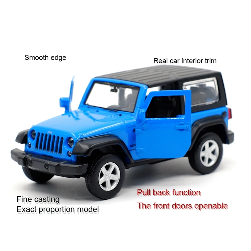 Новое поступление Caipo Wrangler литая модель автомобиля из сплава игрушка с тянущимся