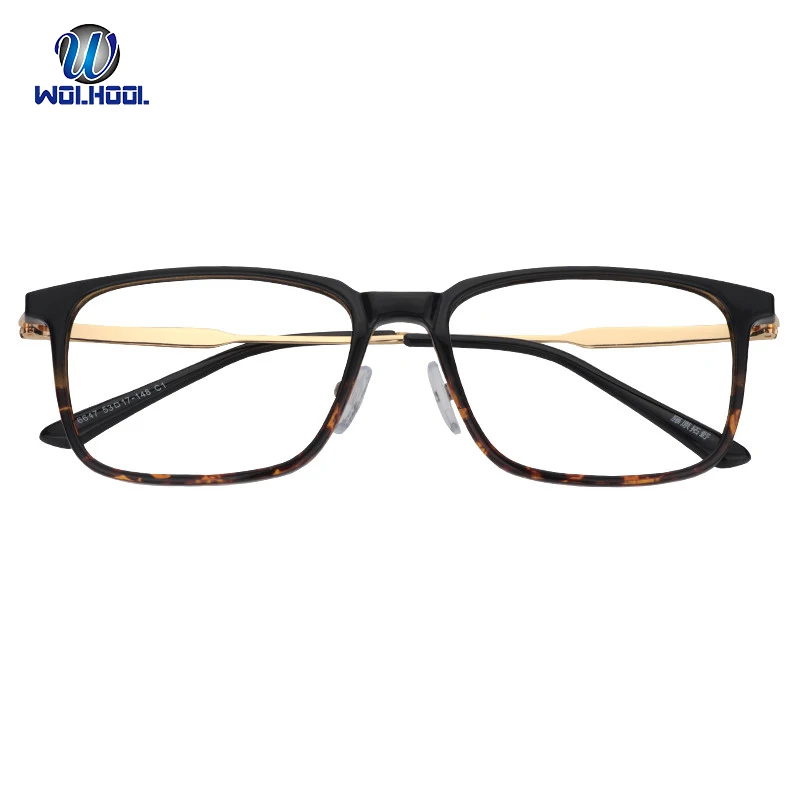 Titanium Square Eyeglasses Men Women Myopia Nerd Glasses Frames Reading Prescription Eyewear for Drop Shpping |
