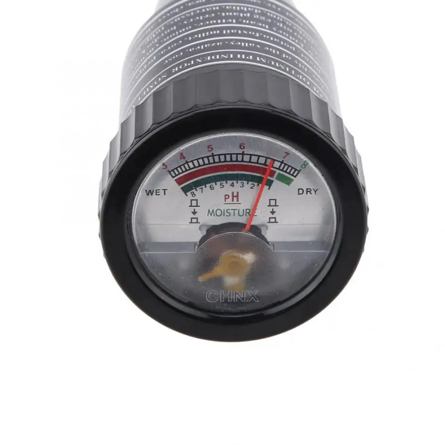 Ручной измеритель влажности для почвы с рН метром цифровой pH диапазоном PH 3 ~ 8pH