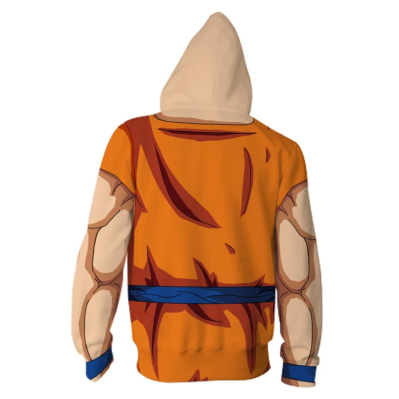 BIANYILONG новинка осень-зима 2019 толстовки с 3D принтом Dragon Ball Z Son Goku косплей толстовка