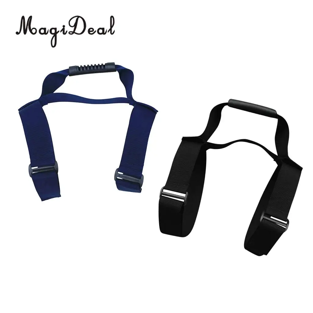 

2 Pieces Heavy Duty 2'' Webbing Tank Cylinder Carrier Holder Strap with Handle for Scuba Diving and Snorkeling