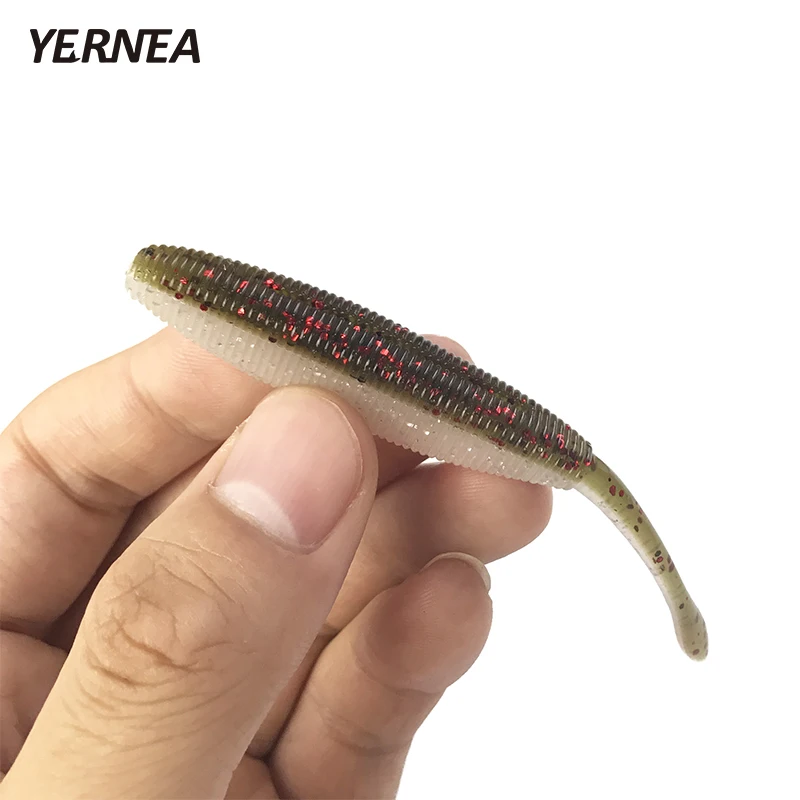 Yernea 5pcs/lot 4.7g 9.8cm New Fish Bionic Road Sub Soft Bait Plastic Lure Fishing Manual Silicone Imitation | Спорт и развлечения