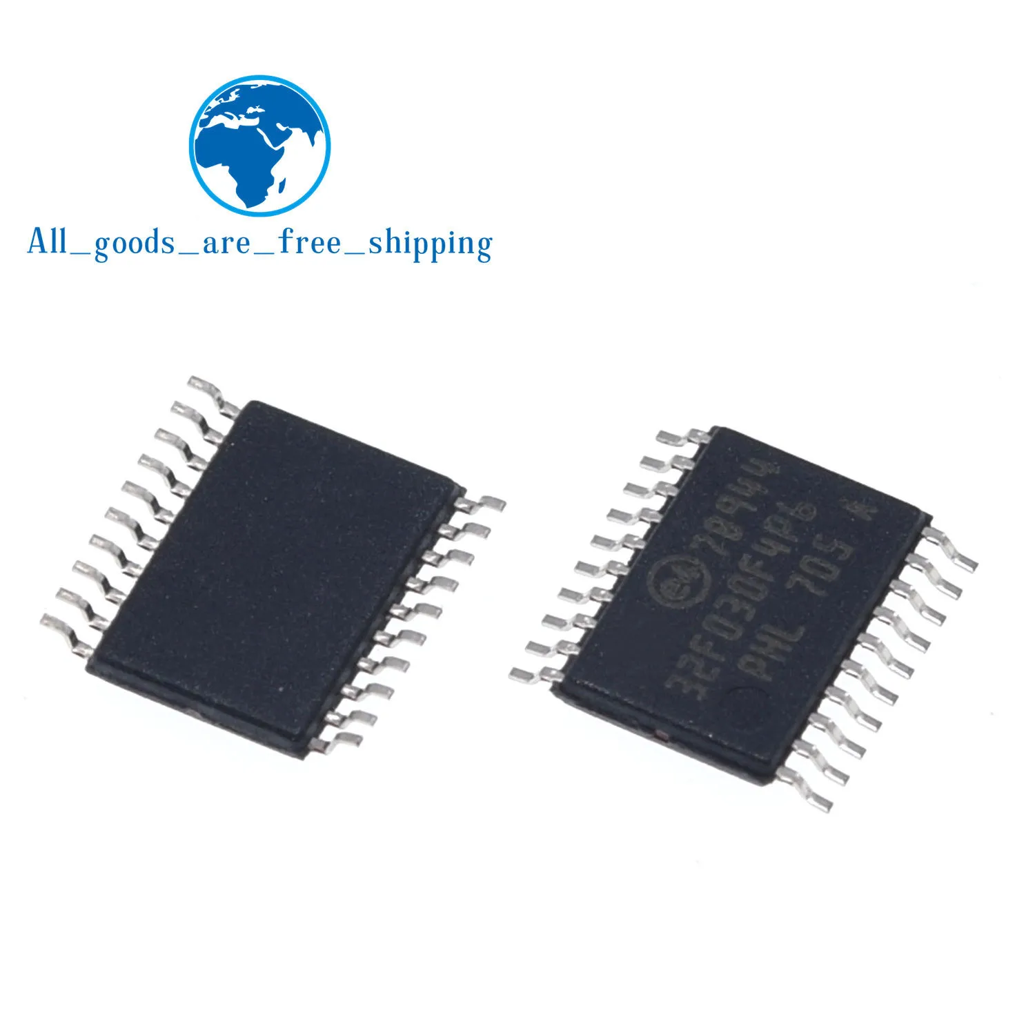 5 шт. STM32F030F4P6 TSSOP-20 STM32F030 TSSOP 32F030F4P6 SMD значение линии ARM 32-битный MCU