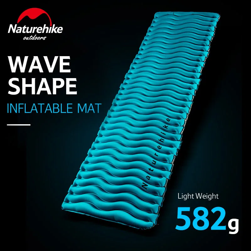 Naturehike открытый сверхлегкий надувной коврик для кемпинга водонепроницаемый
