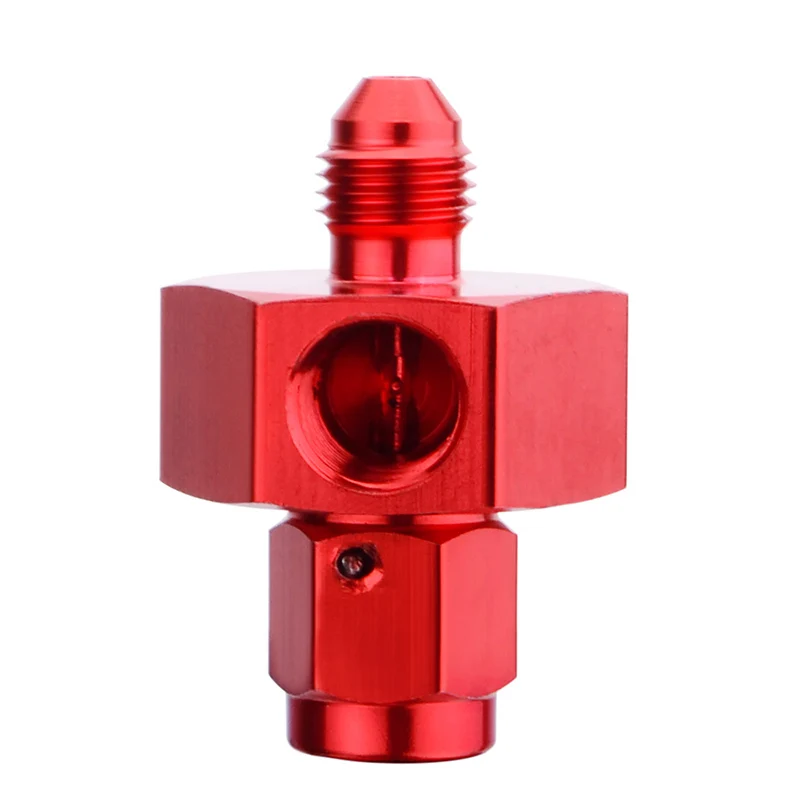 SPEEDWOW Красный Мужской и Женский двойной 1/8 &quotNPT алюминиевый сплав Датчик боковой