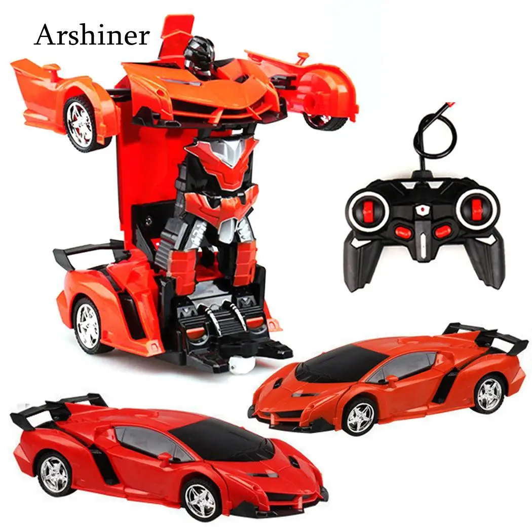 Remote Control Deformation Car RC Sports Transformation Robots Models fighting toy Kids Children's Birthday Gift | Игрушки и хобби