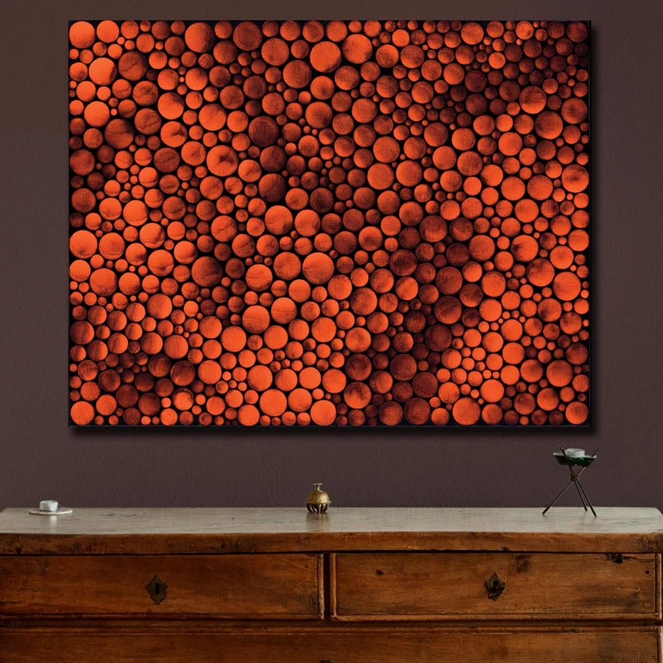 Картина маслом Yayoi Kusama Dots Android Домашняя Декоративная Настенная картина для
