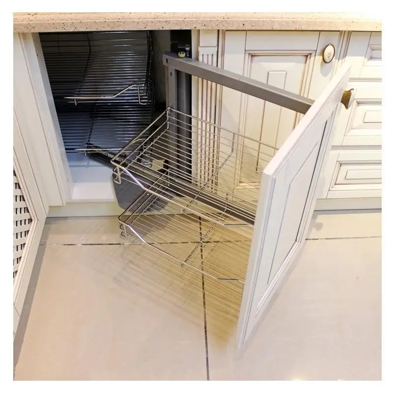 En La Ducha Alacena Keuken Rangement Организатор Нержавеющая сталь кухни Cocina Кухня шкаф Cestas Para Organizar корзина