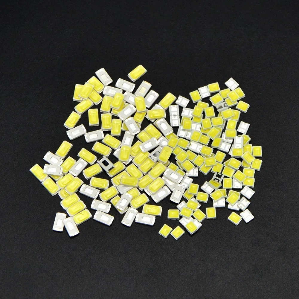 100 шт. 2835 теплый белый Smd Светодиодная лампа светодиод свет лампы прокладки