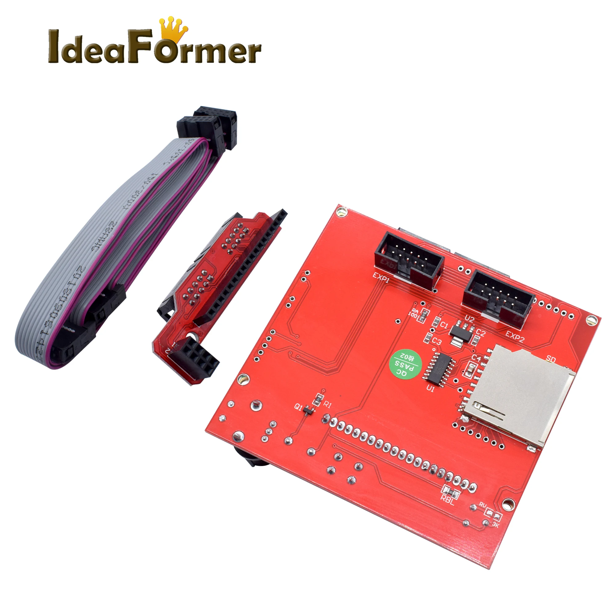 LCD12864 контроллера с адаптером для ПЛАТФОРМЫ 1 4 Reprap Makerbot коссель Prusa i3 3D-принтеры