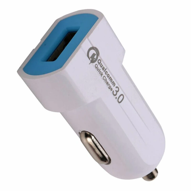 Летнее быстрое зарядное устройство 3 0 mini usb Автомобильное адаптер для Xiaomi redmi Samsung