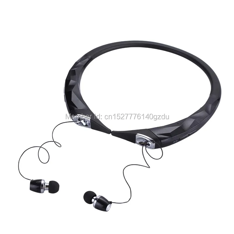 Новые Bluetooth наушники Беспроводные спортивные стерео гарнитура поддержка