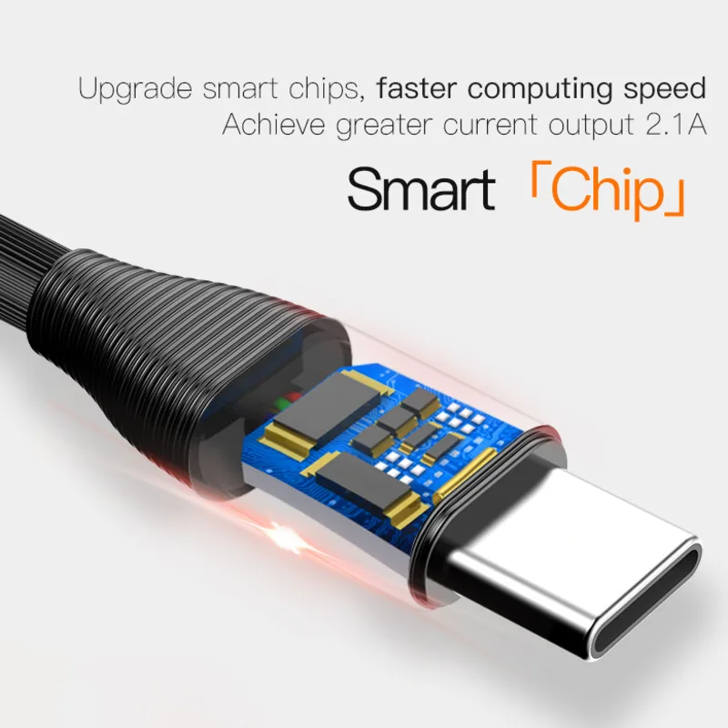 Кабель USB Type C для зарядки Samsung Galaxy S10 S9 S8 Xiaomi Note 7 Huawei Mate20 Usb c Быстрая зарядка дата USBC