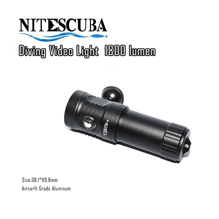 NiteScuba корпус для подводной съемки Nauticam NA RX100 VI камера морской и стробоскоп видео