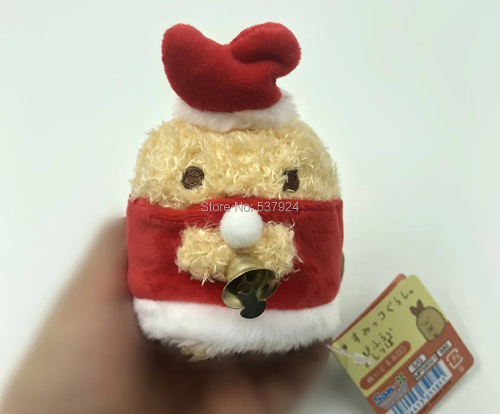 Новые 8 шт. Рождество версия Sumikko Gurashi плащ красный Кепки 3 5 &quot9 см Брелок-плюшевая