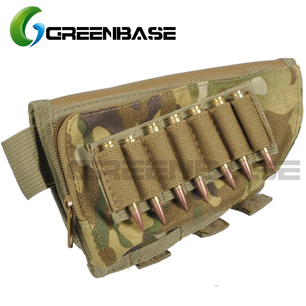 Greenbase Тактический приклад дробовик прикладом Ammo Портативный чехол в виде ракушки
