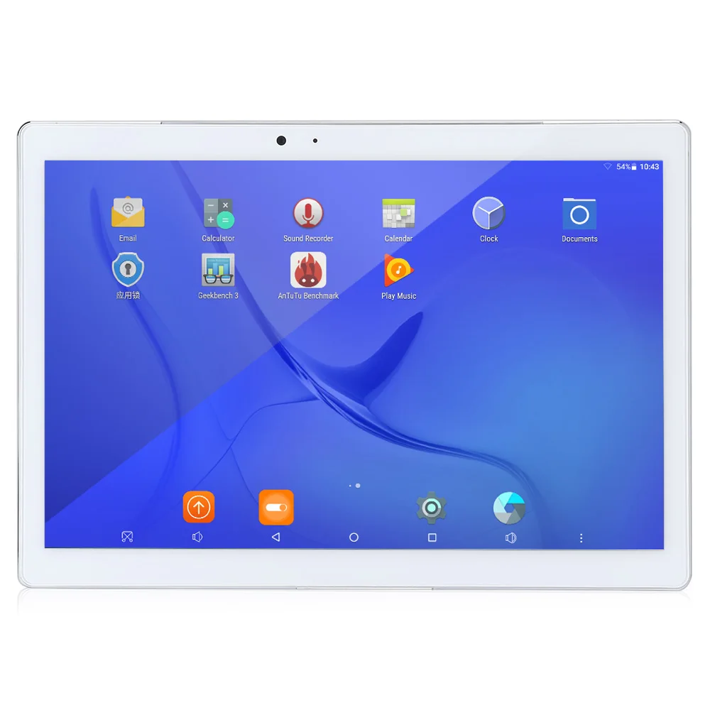 Teclast T10 10 1 ''планшетный ПК Android 7 0 MTK8176 Hexa Core ГГц 4 Гб ОЗУ 64 ПЗУ отпечаток пальца 2