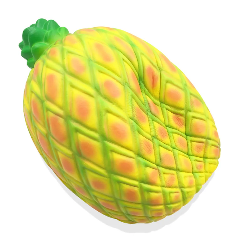 Джамбо сжимающий ананас 27 см фруктовая медленно поднимающаяся Игрушка