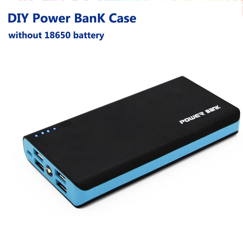 LEORY DIY 5 в двойной USB 6*18650 Блок питания батарея корпус мобильный телефон зарядное