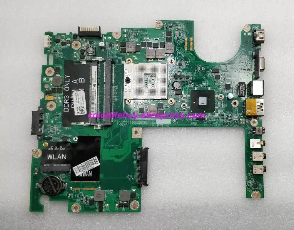 Genuine CN-0G936P 0G936P G936P DAFM9BMB6D0 Laptop Motherboard Mainboard for Dell Studio 1558 Notebook PC