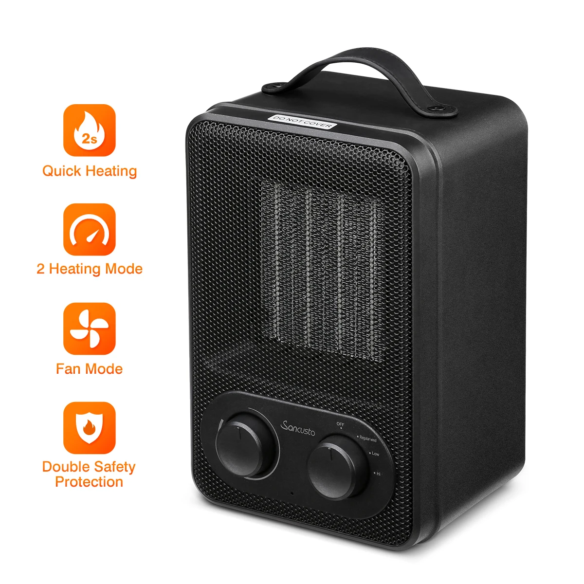 Sancusto DH QN03 1800 Вт Авто колебание защита от перегрева ручка для переноски идеальная