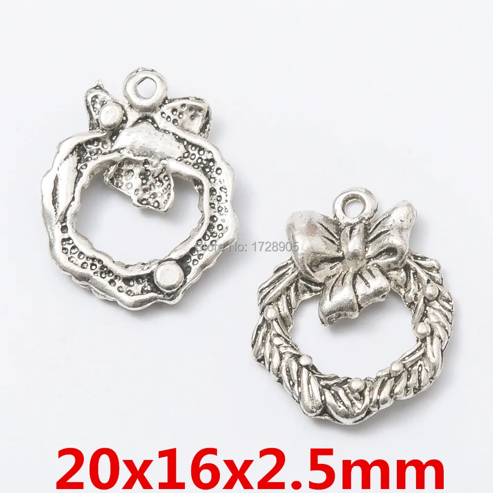 Галстук-бабочка подвеска серебряного цвета подвеска-бабочка искусственная