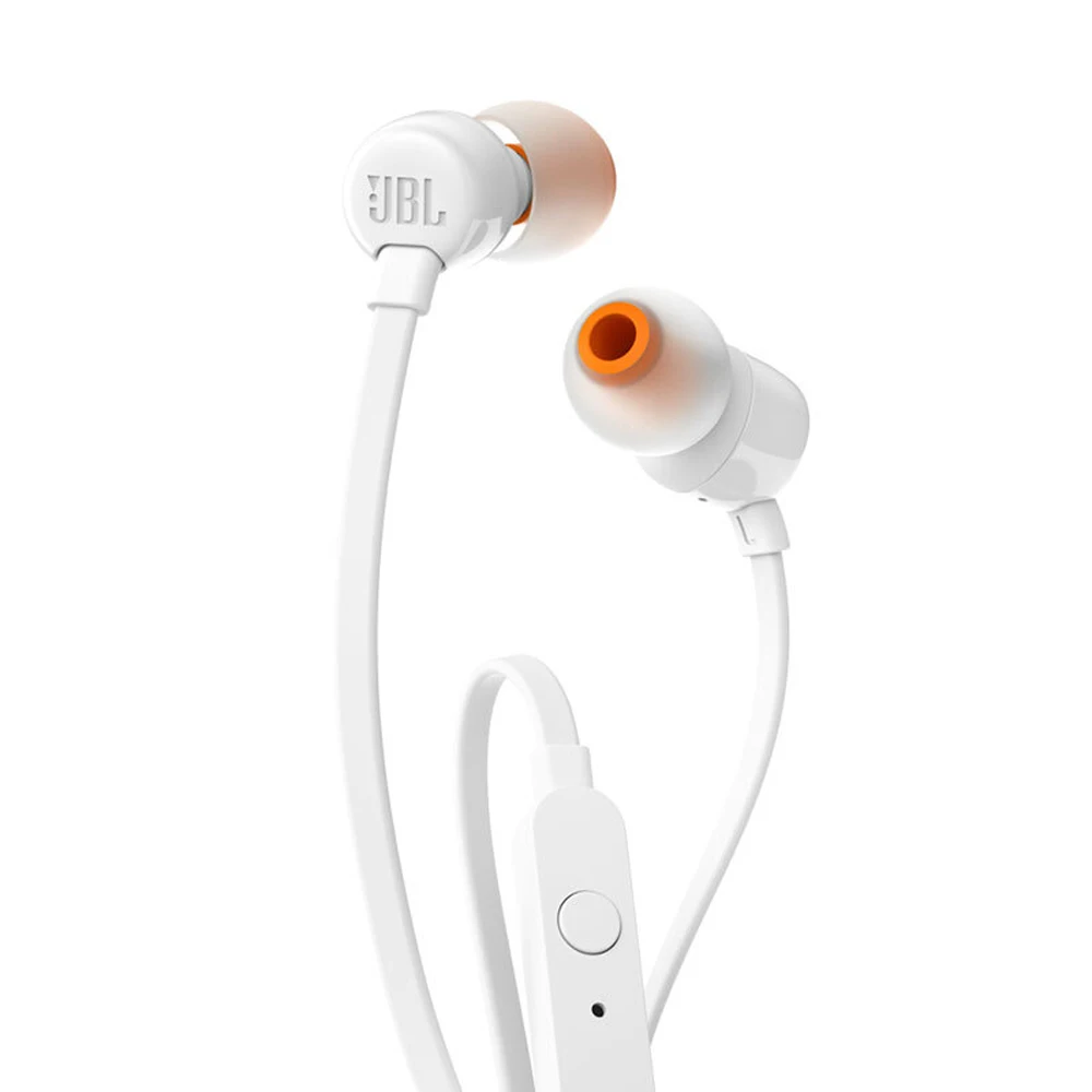 Проводные наушники JBL T110 3 5 мм стереогарнитура с басами для музыки спортивные