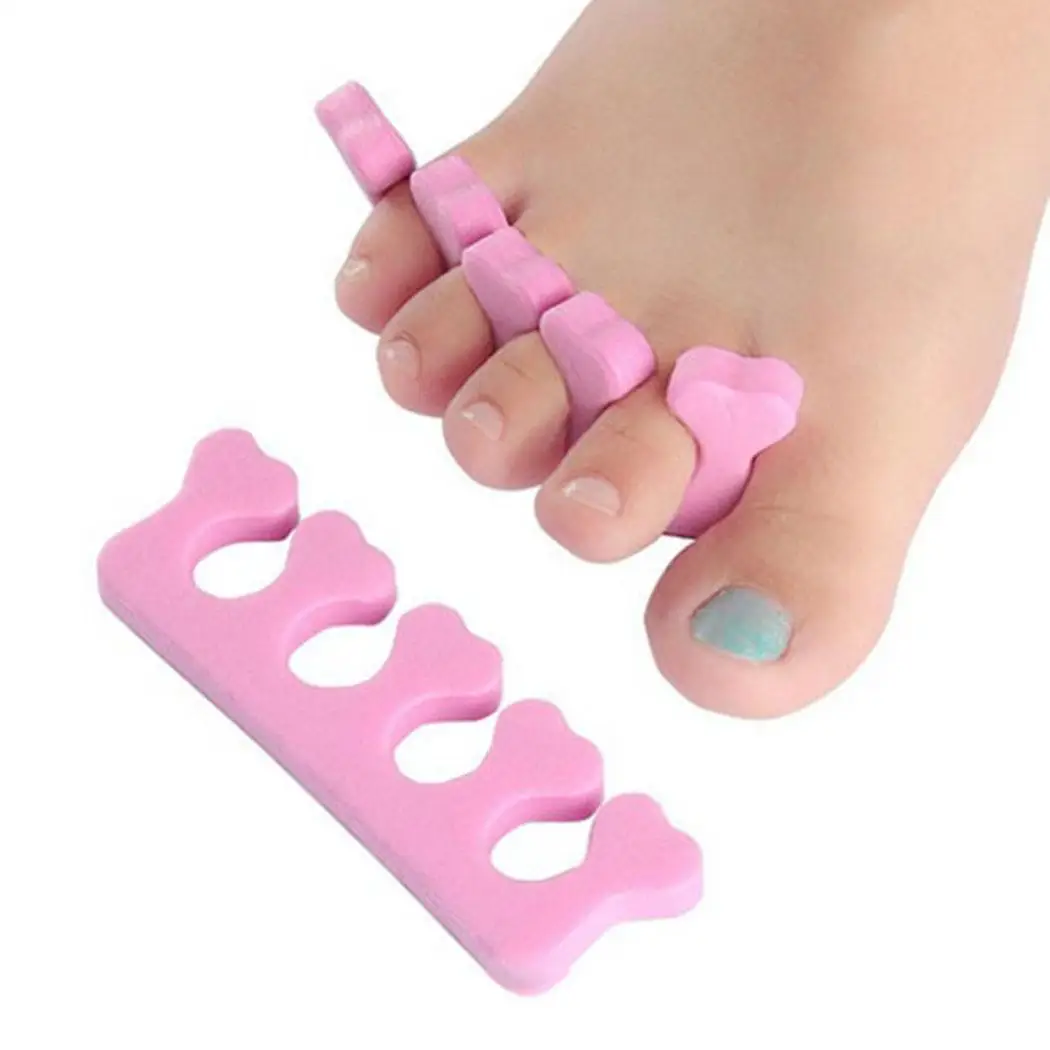 Ногтей сепаратор для ног ногтей пены|Разделители пальцев ног| |