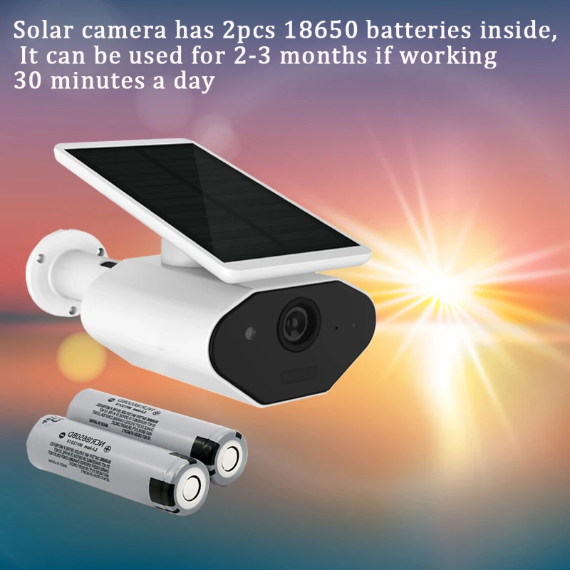 CTVMAN 1080P Солнечная камера wifi CCTV наружная безопасности 2MP видеонаблюдения