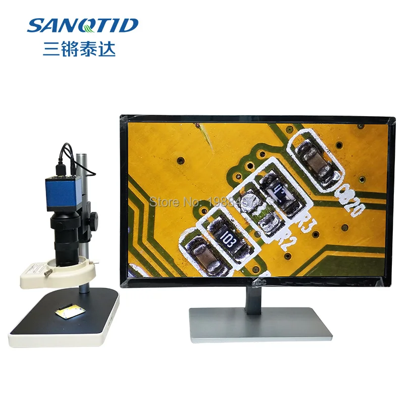 Микроскоп высокой четкости 2.0MP 1080P 60fps HDMI промышленная камера 130X Ремонт мобильных